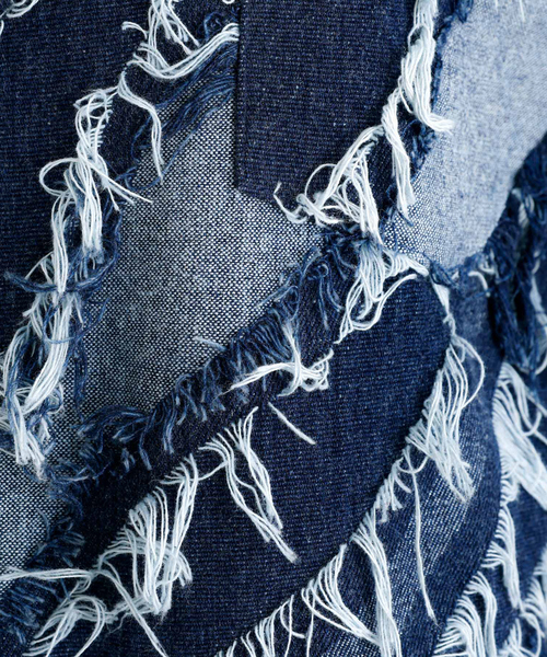 Revo.（レボ）の「【Revo.レボ】グランジフリンジシャツ/ユニセックス/TH-3883（シャツ/ブラウス・メンズ・ライトブルー/ブラック/インディゴブルー・フリー）」の12枚目の写真