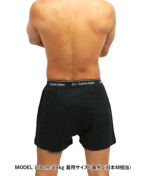 Calvin Klein（カルバン・クライン）の「Calvin Klein カルバンクライン Cotton Classic Fit メンズ トランクス（トランクス・メンズ・ブラック/ライトブルー/ブルー/ホワイト/ネイビー/グレー・MEDIUM/SMALL/X-LARGE/LARGE）」の10枚目の写真