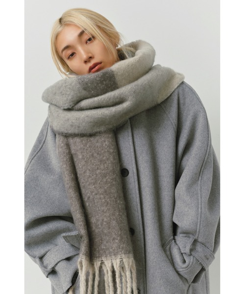 alexia stam Fringe Scarf/ウェーブ柄マフラー セール】Fringe Scarf/ウェーブ柄マフラー（マフラー）｜ALEXIA