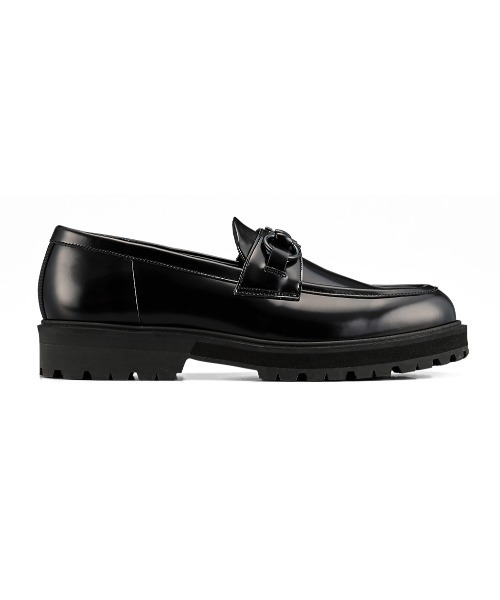 THE ONITSUKA(ジオニツカ)の「【THE ONITSUKA】BIT LOAFER / ビット ローファー(ローファー・レディース・バーガンディー/ブラック×ブラック・24/23.5/23/22.5/25/24.5)」の1枚目の写真