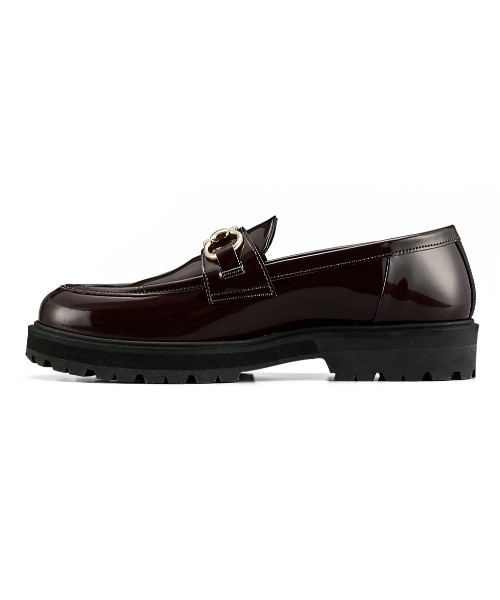 THE ONITSUKA(ジオニツカ)の「【THE ONITSUKA】BIT LOAFER / ビット ローファー(ローファー・レディース・バーガンディー/ブラック×ブラック・24/23.5/23/22.5/25/24.5)」の11枚目の写真