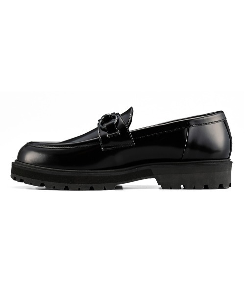 THE ONITSUKA(ジオニツカ)の「【THE ONITSUKA】BIT LOAFER / ビット ローファー(ローファー・レディース・バーガンディー/ブラック×ブラック・24/23.5/23/22.5/25/24.5)」の4枚目の写真
