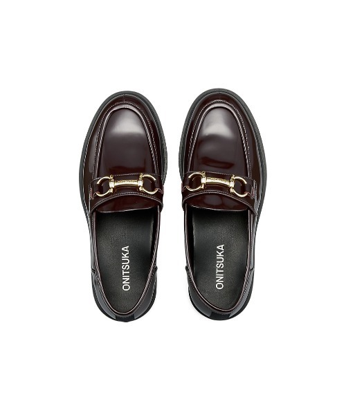 THE ONITSUKA(ジオニツカ)の「【THE ONITSUKA】BIT LOAFER / ビット ローファー(ローファー・レディース・バーガンディー/ブラック×ブラック・24/23.5/23/22.5/25/24.5)」の14枚目の写真