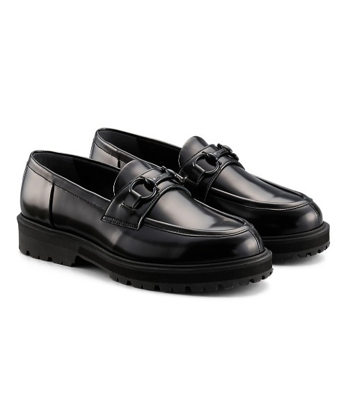 THE ONITSUKA(ジオニツカ)の「【THE ONITSUKA】BIT LOAFER / ビット ローファー(ローファー・レディース・バーガンディー/ブラック×ブラック・24/23.5/23/22.5/25/24.5)」の3枚目の写真