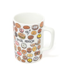 Fishs Eddy（フィッシュエディ）の「[Fishs Eddy(フィッシュエディ)]ベーグルマグカップ/容量460ml（グラス/マグカップ/タンブラー）」