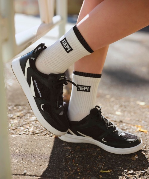 repipi armario(レピピ アルマリオ)の「【IFME×repipi】コラボスニーカー(スニーカー・キッズ・マルチ/ブラック/ホワイト・LARGE/MEDIUM/SMALL)」の1枚目の写真