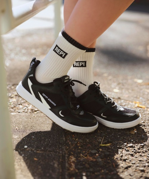 repipi armario(レピピ アルマリオ)の「【IFME×repipi】コラボスニーカー(スニーカー・キッズ・マルチ/ブラック/ホワイト・LARGE/MEDIUM/SMALL)」の13枚目の写真