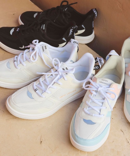 repipi armario(レピピ アルマリオ)の「【IFME×repipi】コラボスニーカー(スニーカー・キッズ・マルチ/ブラック/ホワイト・LARGE/MEDIUM/SMALL)」の14枚目の写真