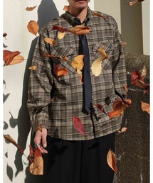 Noen（ノエン）の「ダブルポケットチェックネルシャツ（シャツ/ブラウス）」