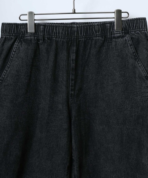 ANPAS(アンパス)の「Stretch Denim Easy Pants/新色追加 ストレッチ デニム イージーパンツ(デニムパンツ・メンズ・ブラック/ブラック系その他/ネイビー/ブルー系その他/ブラック系その他2・M/L/LL)」の7枚目の写真