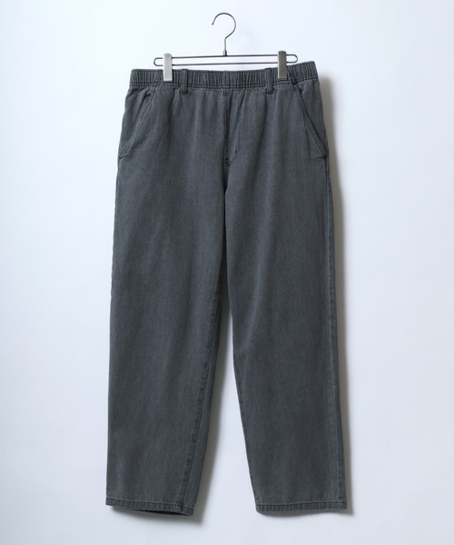 ANPAS(アンパス)の「Stretch Denim Easy Pants/新色追加 ストレッチ デニム イージーパンツ(デニムパンツ・メンズ・ブラック/ブラック系その他/ネイビー/ブルー系その他/ブラック系その他2・M/L/LL)」の12枚目の写真