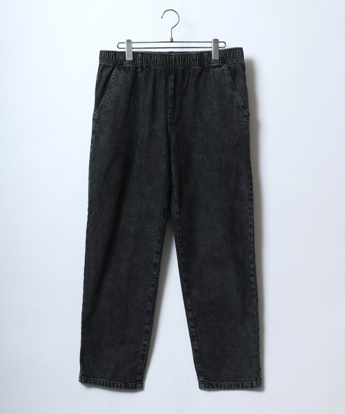 ANPAS(アンパス)の「Stretch Denim Easy Pants/新色追加 ストレッチ デニム イージーパンツ(デニムパンツ・メンズ・ブラック/ブラック系その他/ネイビー/ブルー系その他/ブラック系その他2・M/L/LL)」の13枚目の写真