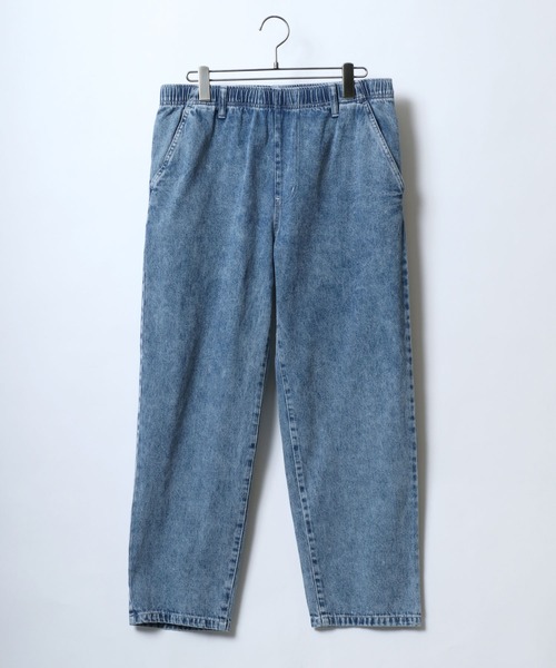ANPAS(アンパス)の「Stretch Denim Easy Pants/新色追加 ストレッチ デニム イージーパンツ(デニムパンツ・メンズ・ブラック/ブラック系その他/ネイビー/ブルー系その他/ブラック系その他2・M/L/LL)」の14枚目の写真