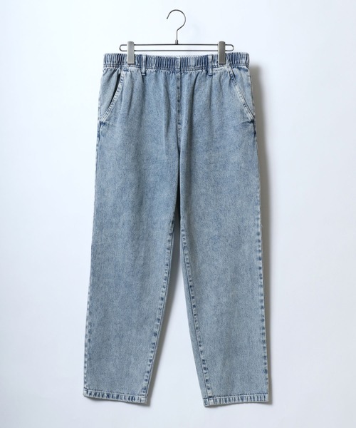 ANPAS(アンパス)の「Stretch Denim Easy Pants/新色追加 ストレッチ デニム イージーパンツ(デニムパンツ・メンズ・ブラック/ブラック系その他/ネイビー/ブルー系その他/ブラック系その他2・M/L/LL)」の15枚目の写真