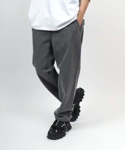 ANPAS(アンパス)の「Stretch Denim Easy Pants/新色追加 ストレッチ デニム イージーパンツ(デニムパンツ・メンズ・ブラック/ブラック系その他/ネイビー/ブルー系その他/ブラック系その他2・M/L/LL)」の17枚目の写真