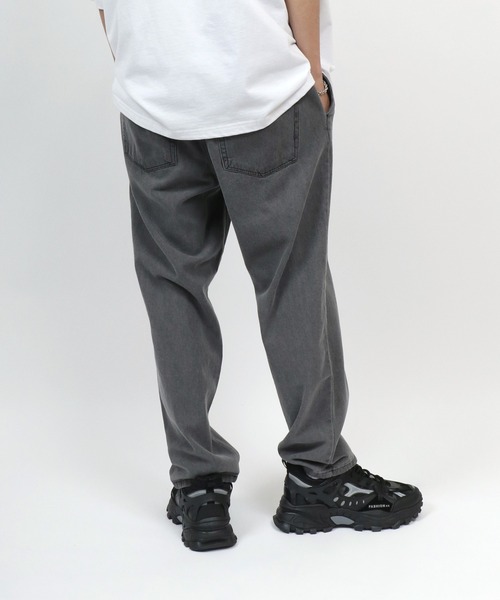 ANPAS(アンパス)の「Stretch Denim Easy Pants/新色追加 ストレッチ デニム イージーパンツ(デニムパンツ・メンズ・ブラック/ブラック系その他/ネイビー/ブルー系その他/ブラック系その他2・M/L/LL)」の19枚目の写真