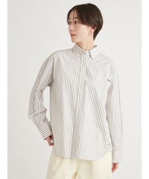 【10th】eco emmiロゴボタンダウンシャツ