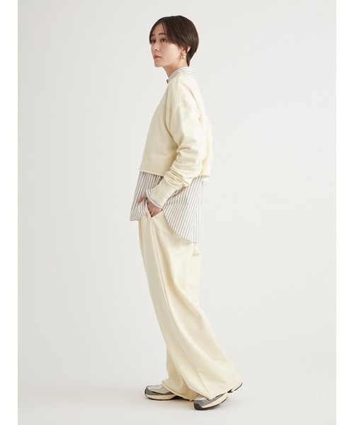 emmi(エミ)の「【10th】eco emmiロゴボタンダウンシャツ(シャツ/ブラウス・レディース・ブルー/ホワイト/ストライプ・FREE)」の6枚目の写真
