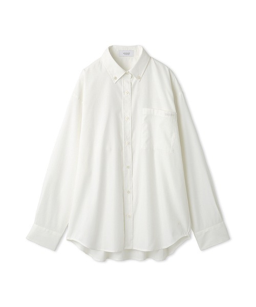 emmi(エミ)の「【10th】eco emmiロゴボタンダウンシャツ(シャツ/ブラウス・レディース・ブルー/ホワイト/ストライプ・FREE)」の17枚目の写真