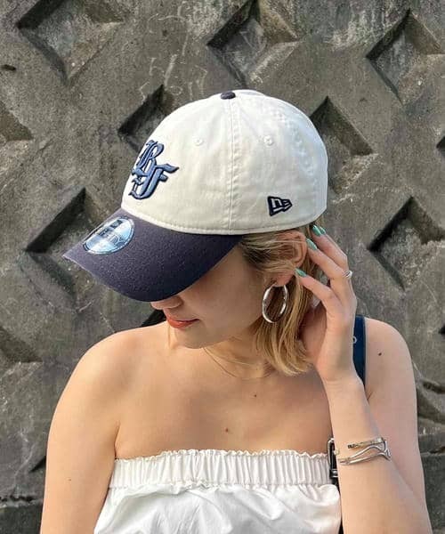 BACK TO THE FIELD（バック トゥー ザ フィールド）の「【NEWERA】BTTFアイコンロゴ9THIRTYキャップ（キャップ・レディース・ブラック/ネイビー系/ホワイト/ブラウン系・FREE）」の19枚目の写真