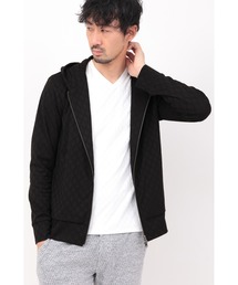 HIGH STREET | HIGH STREET∴アラベスク柄ジャカードZipパーカー(パーカー)