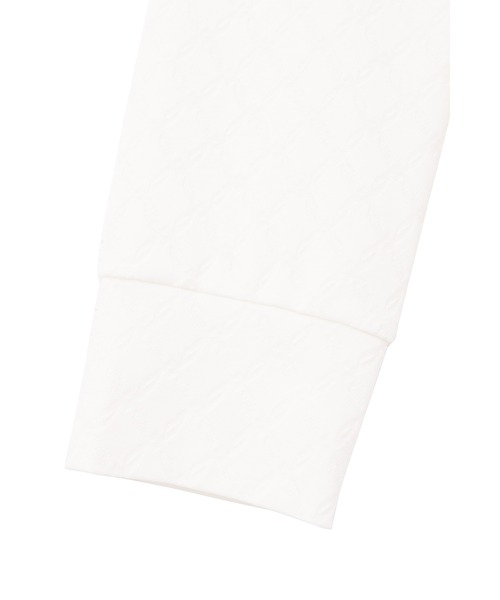 HIGH STREET(ハイストリート)の「HIGH STREET∴アラベスク柄ジャカードZipパーカー(パーカー・メンズ・ブラック/ホワイト・M/LL/L)」の5枚目の写真