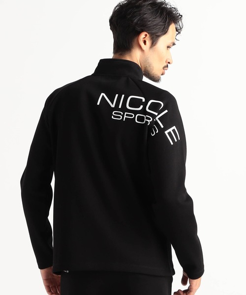 NICOLE CLUB FOR MEN(ニコルクラブフォーメン)の「【NICOLE SPORTS】ダブルフェイスカノコ トラックジャケット(その他アウター・メンズ・杢グレー/ブラック・MEDIUM/LARGE/X-LARGE)」の5枚目の写真