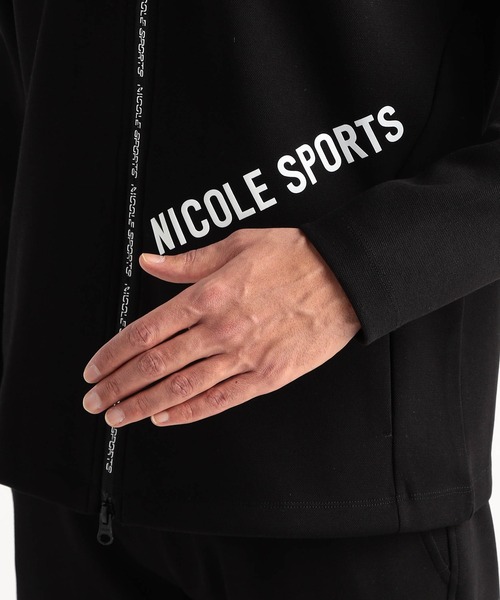 NICOLE CLUB FOR MEN(ニコルクラブフォーメン)の「【NICOLE SPORTS】ダブルフェイスカノコ トラックジャケット(その他アウター・メンズ・杢グレー/ブラック・MEDIUM/LARGE/X-LARGE)」の9枚目の写真