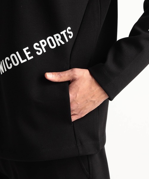 NICOLE CLUB FOR MEN(ニコルクラブフォーメン)の「【NICOLE SPORTS】ダブルフェイスカノコ トラックジャケット(その他アウター・メンズ・杢グレー/ブラック・MEDIUM/LARGE/X-LARGE)」の10枚目の写真