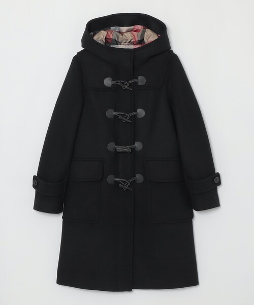 BLUE LABEL CRESTBRIDGE 赤 ファー ウールコート BLUE LABEL CRESTBRIDGE 赤 ファー ウールコート - ジャケット