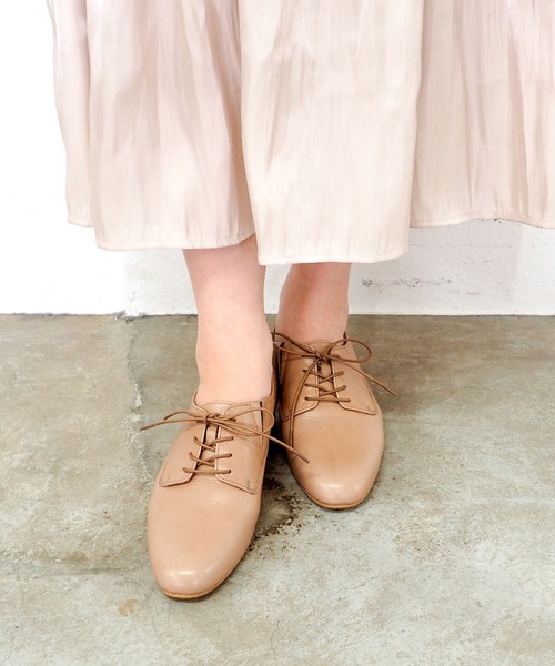 cava cava（サヴァサヴァ）の「防滑｜レースアップシューズ　3720541（ドレスシューズ・レディース・アイボリー/グレイッシュベージュ/ブラック/ダークブラウン・23cm/22.5cm/24.5cm/24cm/23.5cm）」の18枚目の写真