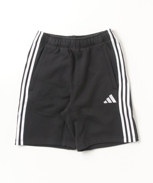 adidas（アディダス）の「エッセンシャルズ プラス レギュラーフィット スリーストライプス フレンチテリーショーツ / アディダス adidas ハーフパンツ（その他パンツ・メンズ・グレー/ブラック・SMALL/X-SMALL/XX-LARGE/3XL/LARGE/MEDIUM/X-LARGE）」の9枚目の写真