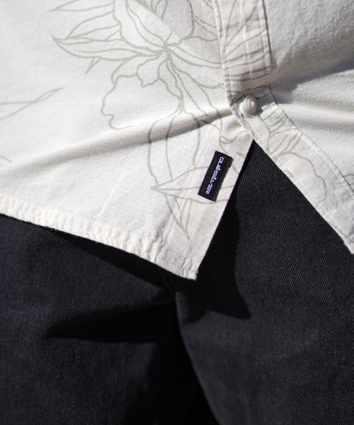 Quiksilver(クイックシルバー)の「QUIKSILVER/クイックシルバー 半袖シャツ アロハシャツ EQYWT04620(シャツ/ブラウス・メンズ・ホワイト/ダークグレー・M/L)」の10枚目の写真