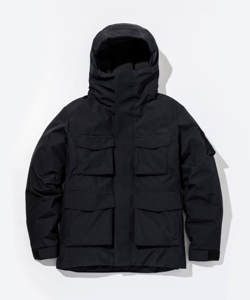 +phenix(プラスフェニックス)の「+phenix(プラスフェニックス)5ポケットダウンジャケット / GORE-TEX INFINIUM / WINDSTOPPER(R) プロダクト by GORE TEX LABS /ウィンドストッパー/ゴアテックス/ダウンコート/ブルゾン(ダウンジャケット/コート・メンズ・ブルー/ブラック/カーキ・L/M/XXL/XL)」の11枚目の写真