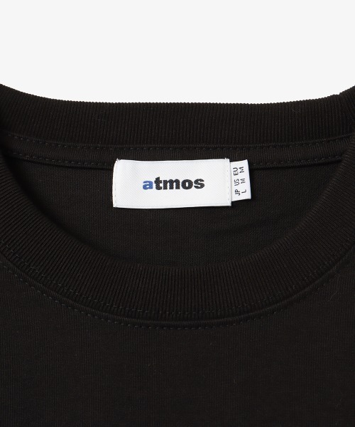 atmos（アトモス）の「atmos PATCH LOGO LS T-Shirt / アトモス パッチ ロゴ LS Tシャツ（Tシャツ/カットソー・メンズ・ブラック/グレー/ホワイト・M/L/XL）」の6枚目の写真