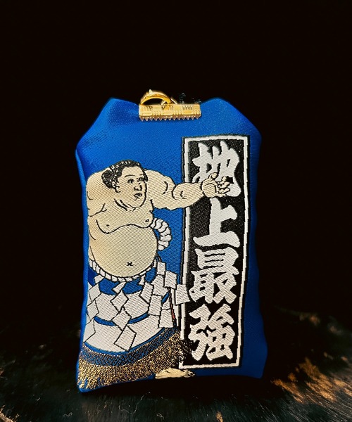 CALIFORNIA OUTFITTERS（カリフォルニア アウトフィッターズ）の「3- 勝守　KACHI MAMORI KEY RING 　お守り ストラップ（キーホルダー・レディース・ブラック/ブラック系/ブルー/アイボリー/ベージュ/スカイブルー・ONESIZE）」の6枚目の写真