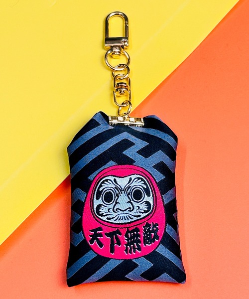 CALIFORNIA OUTFITTERS（カリフォルニア アウトフィッターズ）の「3- 勝守　KACHI MAMORI KEY RING 　お守り ストラップ（キーホルダー・レディース・ブラック/ブラック系/ブルー/アイボリー/ベージュ/スカイブルー・ONESIZE）」の21枚目の写真