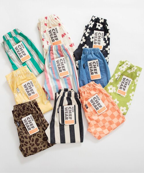 BREEZE(ブリーズ)の「【リンク/ジュニア対応】NEW シェフパンツ(その他パンツ・キッズ・ブラウン/ストライプ/ブルー/その他3/アイボリー/グリーン/ブラック/オレンジ/イエロー/ライム・100/120/110/90/150/140/130/80)」の12枚目の写真