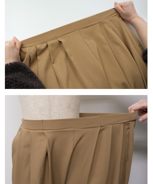 aquagarage(アクアガレージ)の「多機能テーパードパンツ(その他パンツ・レディース・カーキ/ブラック/ベージュ・M/L)」の12枚目の写真