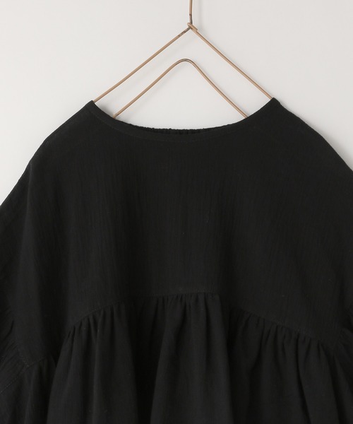 LOWRYS FARM（ローリーズファーム）の「ヨウリュウブラウスプルオーバー　325507（シャツ/ブラウス・キッズ・アイボリー/ブラック/パープル/ピンク/オレンジ/チェック/パープル系その他・110cm/120cm/130cm/140cm/150cm）」の8枚目の写真