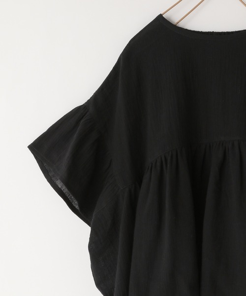 LOWRYS FARM（ローリーズファーム）の「ヨウリュウブラウスプルオーバー　325507（シャツ/ブラウス・キッズ・アイボリー/ブラック/パープル/ピンク/オレンジ/チェック/パープル系その他・110cm/120cm/130cm/140cm/150cm）」の9枚目の写真