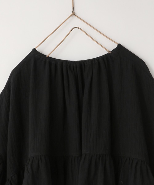 LOWRYS FARM（ローリーズファーム）の「ヨウリュウブラウスプルオーバー　325507（シャツ/ブラウス・キッズ・アイボリー/ブラック/パープル/ピンク/オレンジ/チェック/パープル系その他・110cm/120cm/130cm/140cm/150cm）」の13枚目の写真