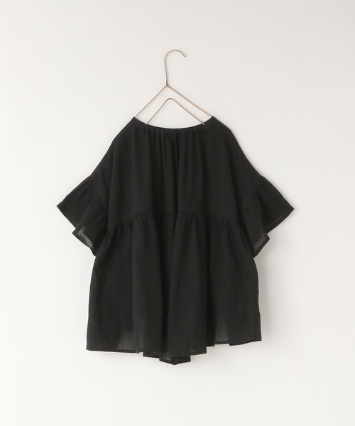 LOWRYS FARM（ローリーズファーム）の「ヨウリュウブラウスプルオーバー　325507（シャツ/ブラウス・キッズ・アイボリー/ブラック/パープル/ピンク/オレンジ/チェック/パープル系その他・110cm/120cm/130cm/140cm/150cm）」の12枚目の写真