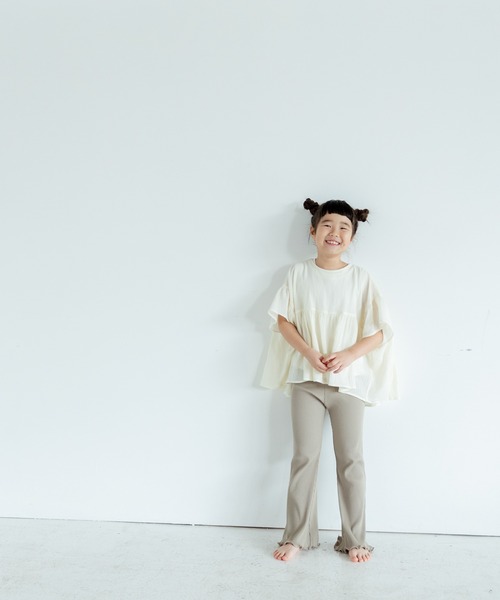 LOWRYS FARM（ローリーズファーム）の「ヨウリュウブラウスプルオーバー　325507（シャツ/ブラウス・キッズ・アイボリー/ブラック/パープル/ピンク/オレンジ/チェック/パープル系その他・110cm/120cm/130cm/140cm/150cm）」の17枚目の写真