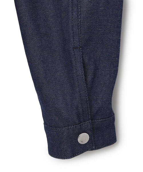 MACKINTOSH PHILOSOPHY(マッキントッシュ フィロソフィー)の「【アニチューブ掲載】GREY LABEL デニムトラッカージャケット(デニムジャケット・レディース・ダークネイビー/ホワイト・6/2)」の5枚目の写真