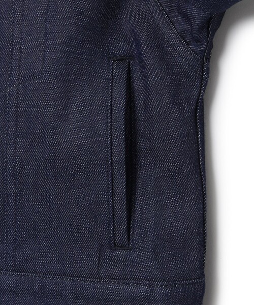 MACKINTOSH PHILOSOPHY(マッキントッシュ フィロソフィー)の「【アニチューブ掲載】GREY LABEL デニムトラッカージャケット(デニムジャケット・レディース・ダークネイビー/ホワイト・6/2)」の7枚目の写真