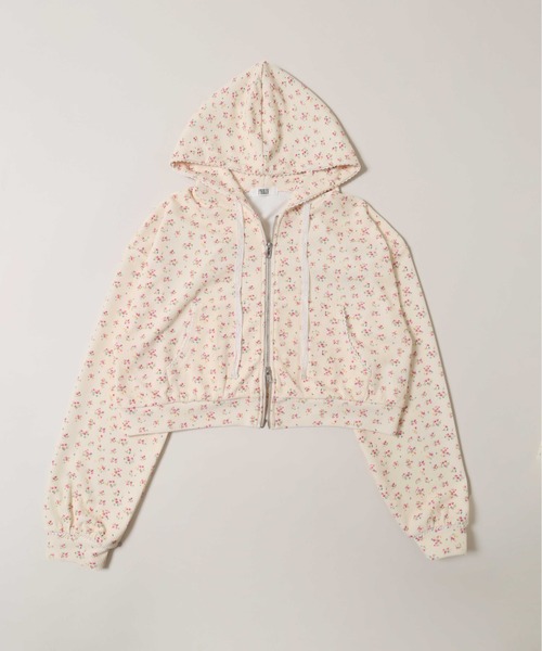 WC（ダブル シー）の「【セットアップ可能◎】ワッフルジップパーカー（パーカー・レディース・グレー/アイボリー/ブラック・FREE）」の14枚目の写真