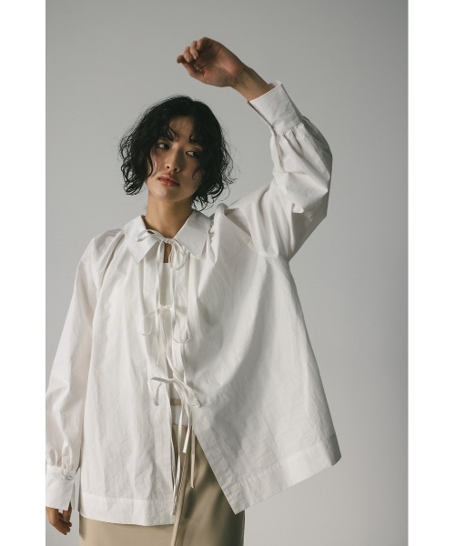 STYLEMIXER（スタイルミキサー）の「2WAYリボンブラウス（シャツ