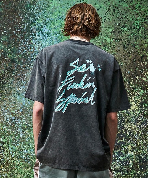 MSML(エムエスエムエル)の「SCRIBBLE T SHIRT(Tシャツ/カットソー・メンズ・ブラック・XL/L/M/S)」の5枚目の写真