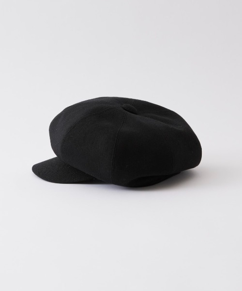 La Maison de Lyllis(メゾンドリリス)の「La maison de Lyllis / ラ・メゾンドリリス MUNTI 2243021 コットンウール キャスケット(キャスケット・レディース・ブラック/チャコールグレー・FREE)」の7枚目の写真